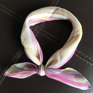 Multi-color Print Chiffon Scarf