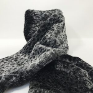 Leopard Print Fur Scarf (2 Colors)