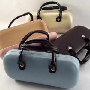 Mini Handbag Sunglass/Eyeglass Case (5 Colors)