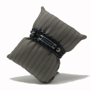 Inspirational Dream Braided Leather Bracelet (4 Colors)