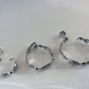 Clip-on Hoops (3 Sizes)