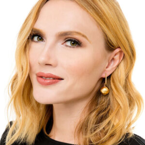 Ball Statement Drop Earrings (2 Colors)