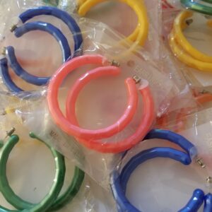 Trendy Hoop Earrings (6 Colors)