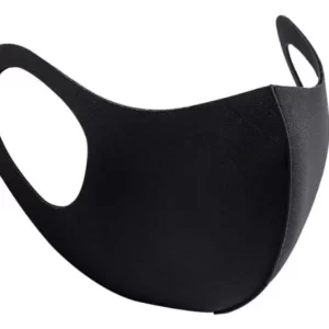 Black Basic Essential Face Masks - 3 Pack