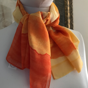 Fine Woven Striped Scarf