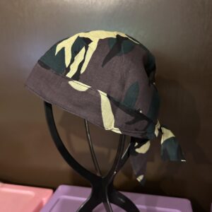 Camouflage Back-Tie Do-Rag Durag Cap
