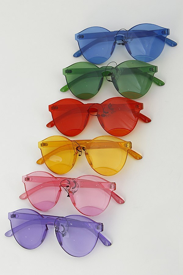Chic Retro Modern Rimless Sunglasses (6 Colors) - Image 5