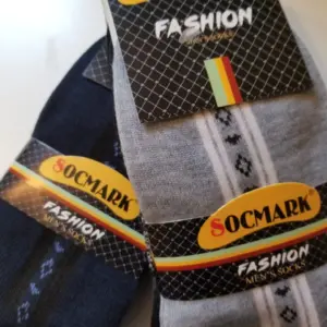 Socmark Men's 3 pack Stylish Dress Socks Set (2 Colors)