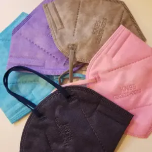 Multi-Mix Color KN95 Essential Face Masks - 5 Pack