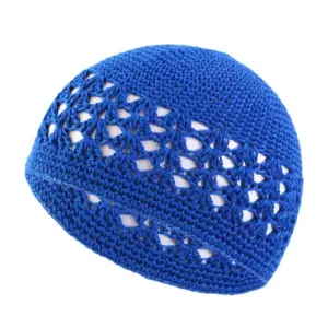 Kufi Beanie Cap - Royal Blue