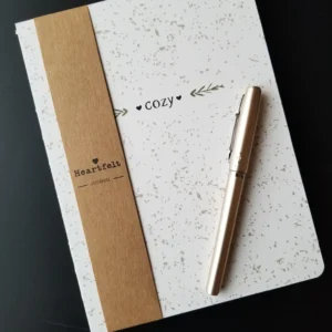 Cozy - Heartfelt Collection Inspirational Hardcover Journal Notebook