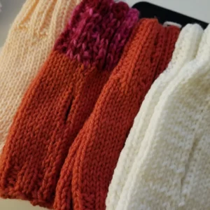 Hand Knitted Fingerless Gloves (4 Colors)
