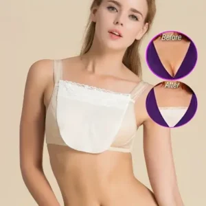 Modest Lace Trimmed Chest Cover (3 Colors)