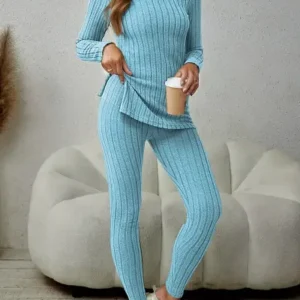 Knit Leggings & Tunic 2 PC Set