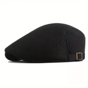 Dark Mesh Scally Newsboy Cap (2 Colors)