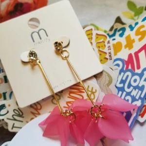 Flower Cluster Drop Earrings (4 Colors)