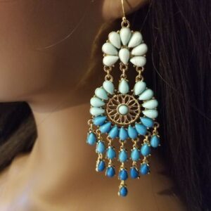 Bohemian Bead Drop Earrings