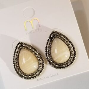 Melody Teardrop Post Earrings (3 Colors)