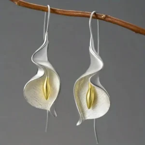 Blooming Calla Lily Fashion Earrings