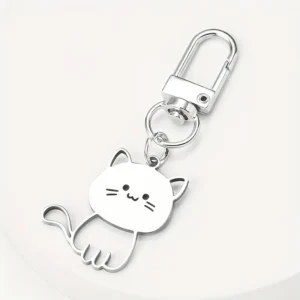 Kitty Bag Charm Keychain