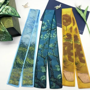 Van Gogh Print Multi Fashion Scarf