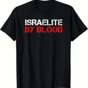 Israelite By Blood Graphic Print T-Shirt