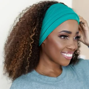 Wide Rose Garden Solid Color Knot Front Headband (6 Colors)