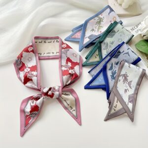 Soft Floral Mix Print Multi Fashion Scarf
