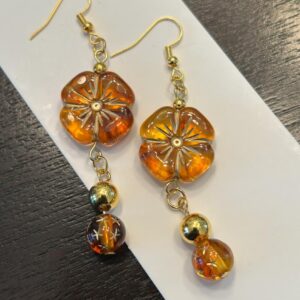 Island Girl Beaded Drop Earrings